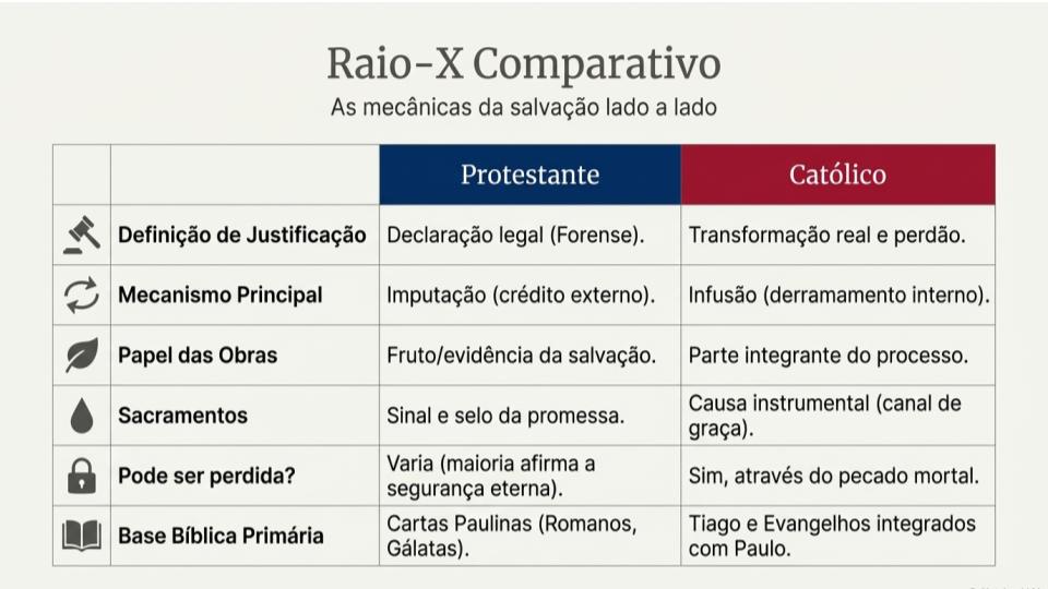 Raio-X Comparativo